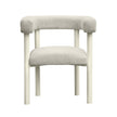 TOV Furniture Jackie Cream Outdoor Textured Dining Chair