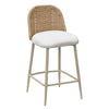 TOV Furniture Alexa Cream Outdoor Counter Stool