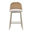 TOV Furniture Alexa Cream Outdoor Counter Stool