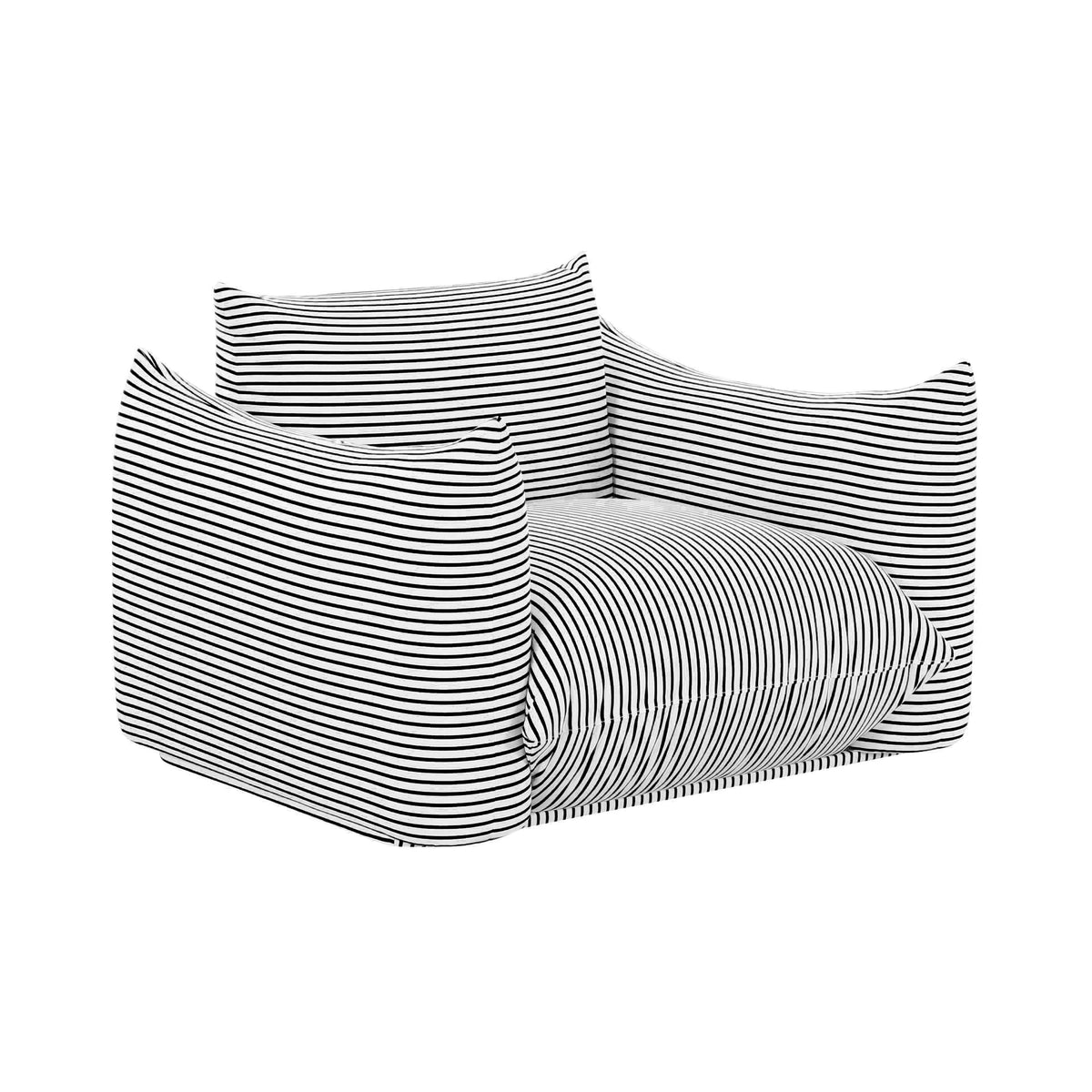 TOV Furniture Saint Tropez Stuffed Outdoor Armchair — Grayson Living