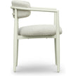 TOV Furniture Annika Textured Contract-Grade Fabric Outdoor Dining Arm Chair