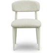 TOV Furniture Annika Textured Contract-Grade Fabric Outdoor Dining Side Chair