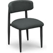 TOV Furniture Annika Textured Contract-Grade Fabric Outdoor Dining Side Chair