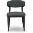 TOV Furniture Annika Textured Contract-Grade Fabric Outdoor Dining Side Chair