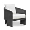 TOV Furniture Alexa Rattan Performance Fabric Outdoor Accent Chair