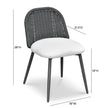 TOV Furniture Alexa Outdoor Dining Chair
