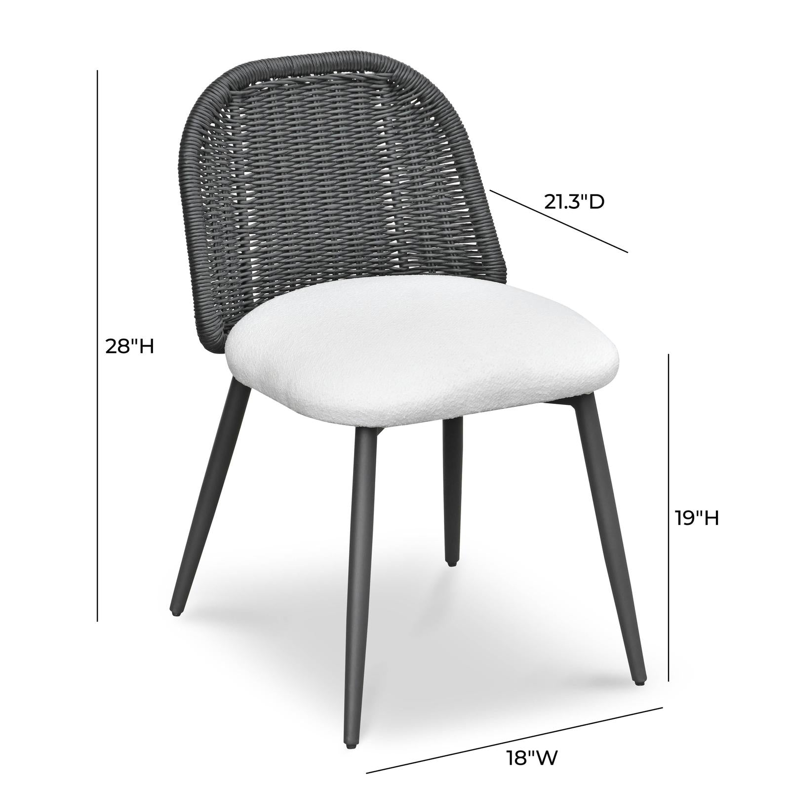 TOV Furniture Alexa Outdoor Dining Chair