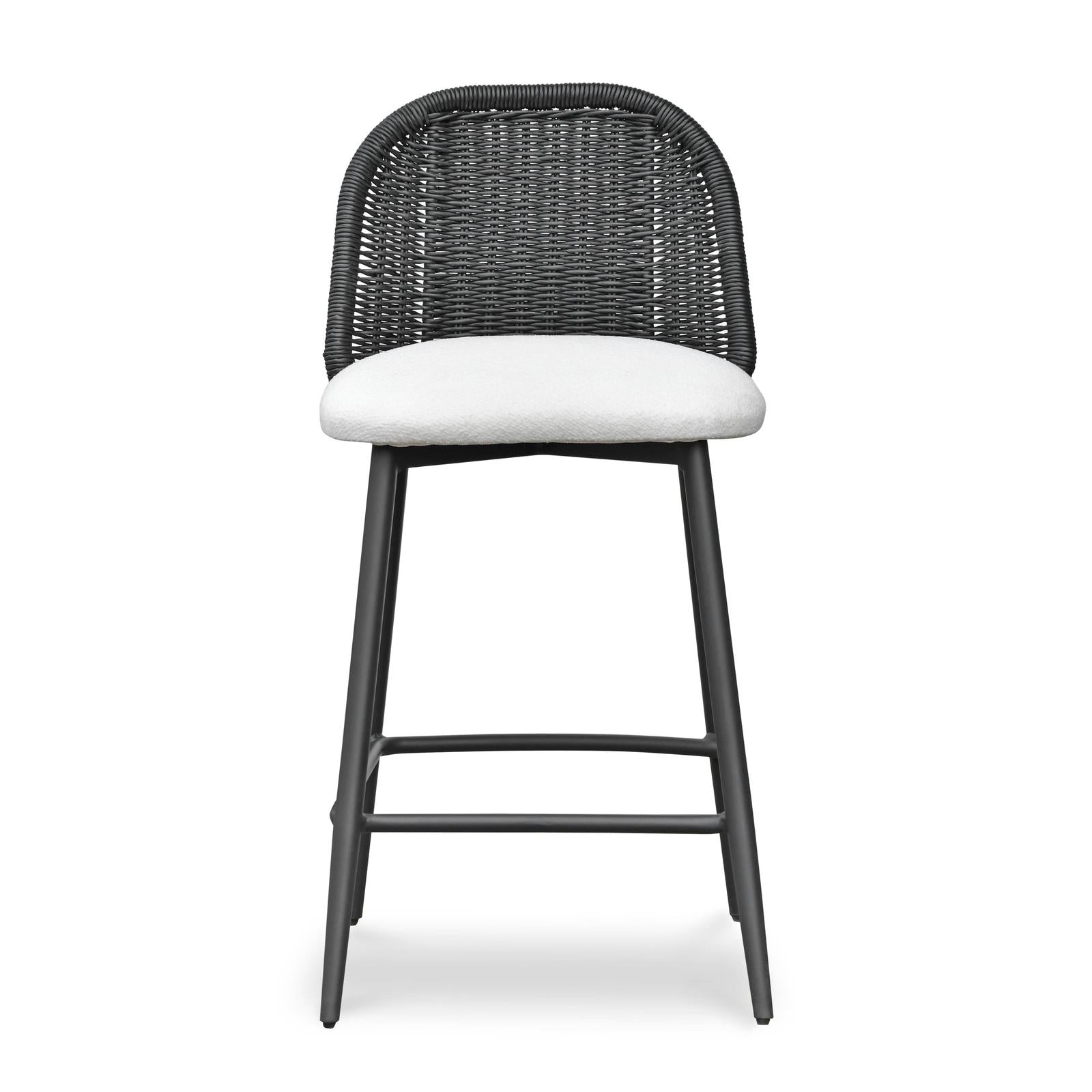 TOV Furniture Alexa Performance Fabric Outdoor Counter Stool