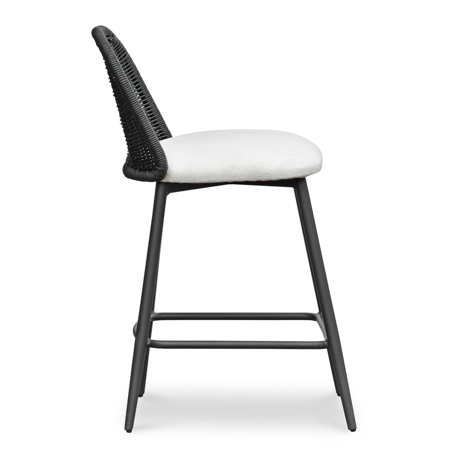 TOV Furniture Alexa Performance Fabric Outdoor Counter Stool