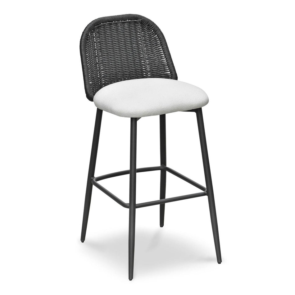 TOV Furniture Alexa Performance Fabric Outdoor Bar Stool