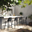 TOV Furniture Alexa Performance Fabric Outdoor Counter Stool