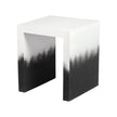 TOV Furniture Matra Black and White End Table