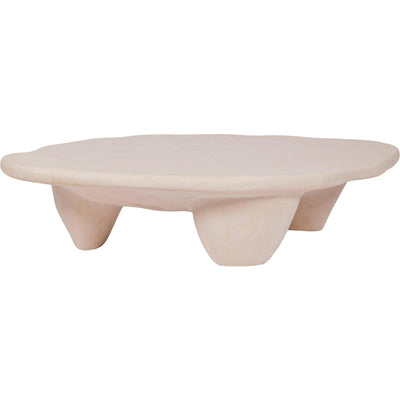 TOV Furniture Athen Nude Faux Stone Coffee Table