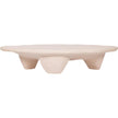 TOV Furniture Athen Nude Faux Stone Coffee Table