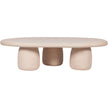 TOV Furniture Rahul Cream Coffee Table