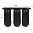 TOV Furniture Rahul Textured Console Table