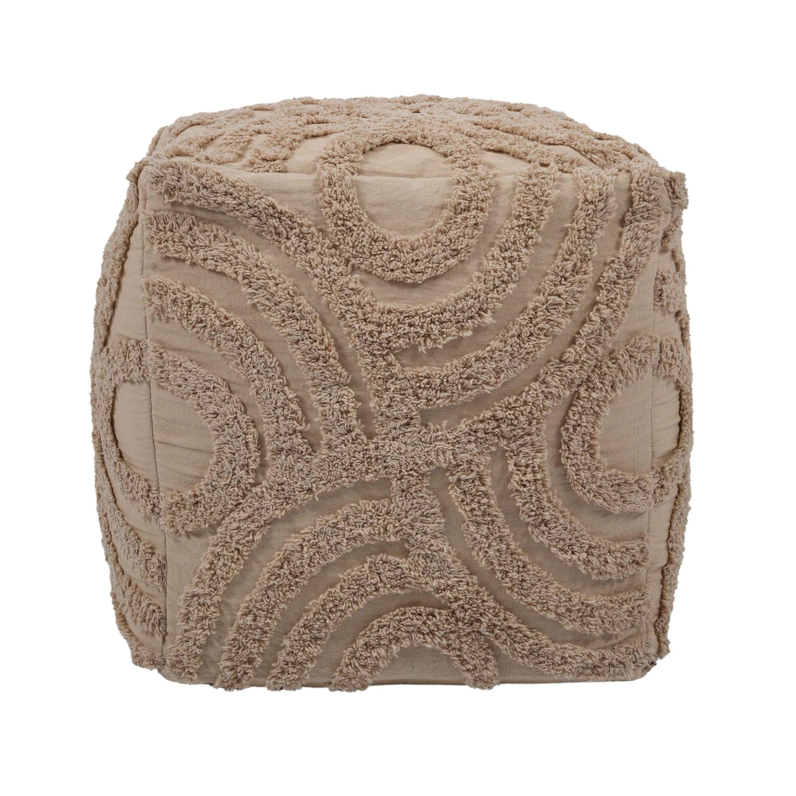 TOV Furniture Miranda Knitted Pouf