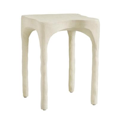 TOV Furniture Skully Cream Textured Side Table