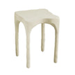 TOV Furniture Skully Cream Textured Side Table