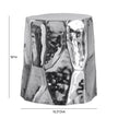 TOV Furniture Forma Chrome Side Table