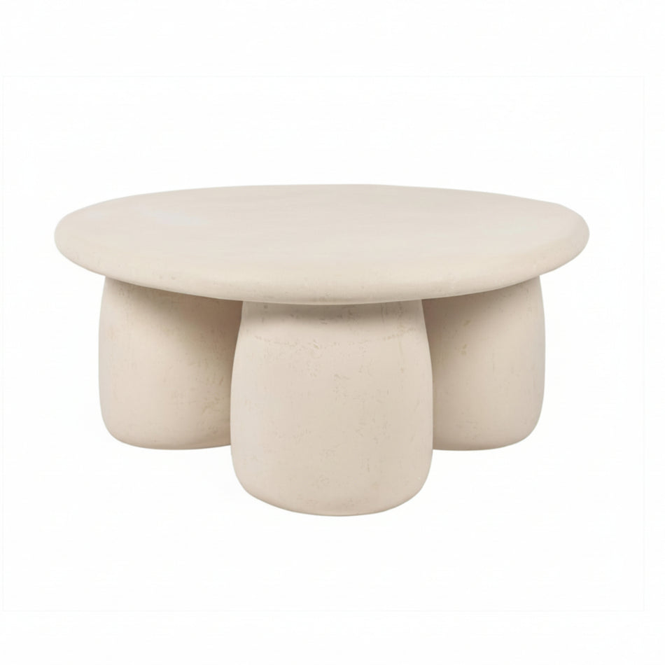 TOV Furniture Rahul Cream Coffee Table