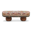 TOV Furniture Rizi Textured Wool Upholstered Bench