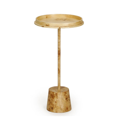 TOV Furniture Destin Natural Burl Contract-Grade Side Table