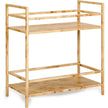 TOV Furniture Destin Natural Burl Contract-Grade Bar Cart