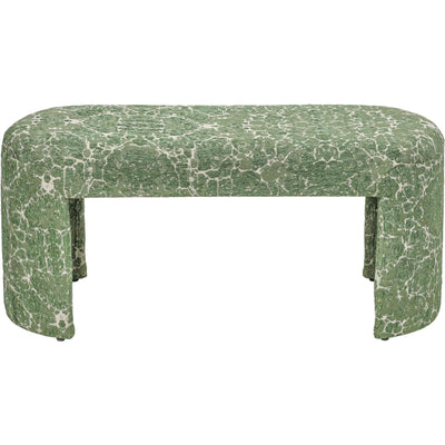 TOV Furniture Greenspace 39" Rounded Upholstered Bench