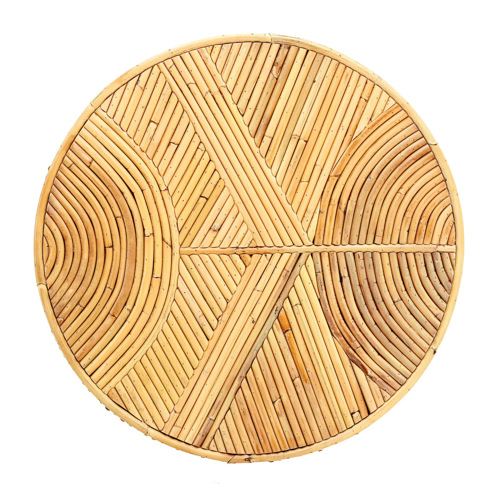 TOV Furniture Acadia Rattan Side Table