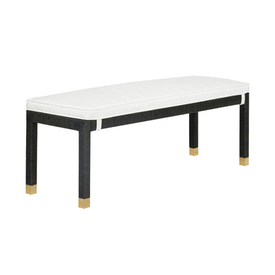 TOV Furniture Amara Rattan Bench
