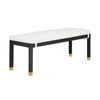 TOV Furniture Amara Rattan Bench