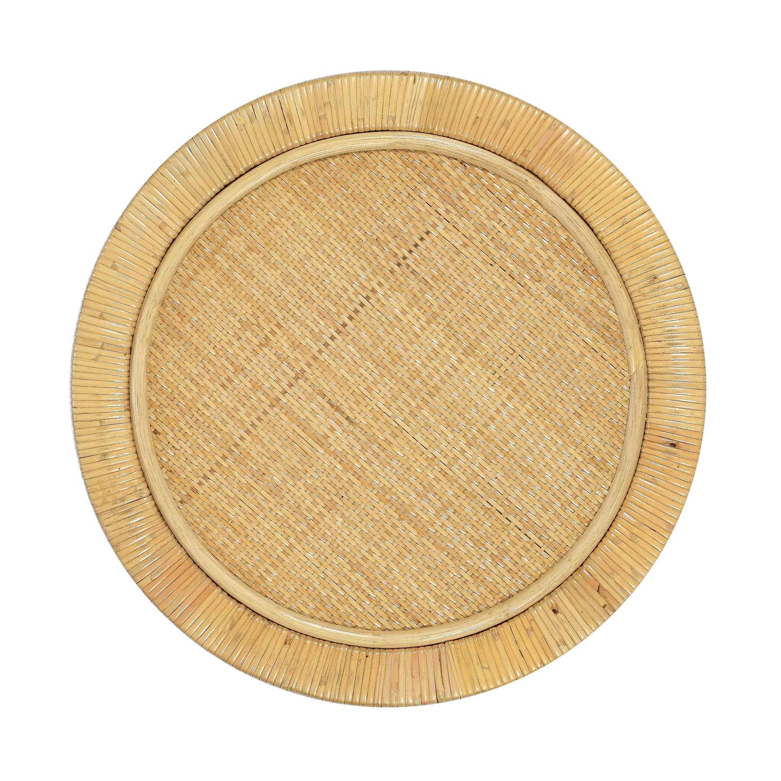 TOV Furniture Amara Natural Rattan Side Table