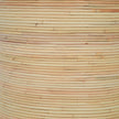 TOV Furniture Matea Natural Rattan Arch Side Table