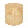 TOV Furniture Matea Natural Rattan Cross Side Table