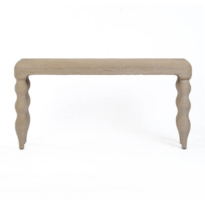 TOV Furniture Vicky Natural Woven Seagrass Console Table