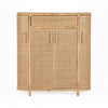 TOV Furniture Tarot Natural Rattan Bar Cabinet