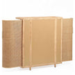 TOV Furniture Tarot Natural Rattan Bar Cabinet