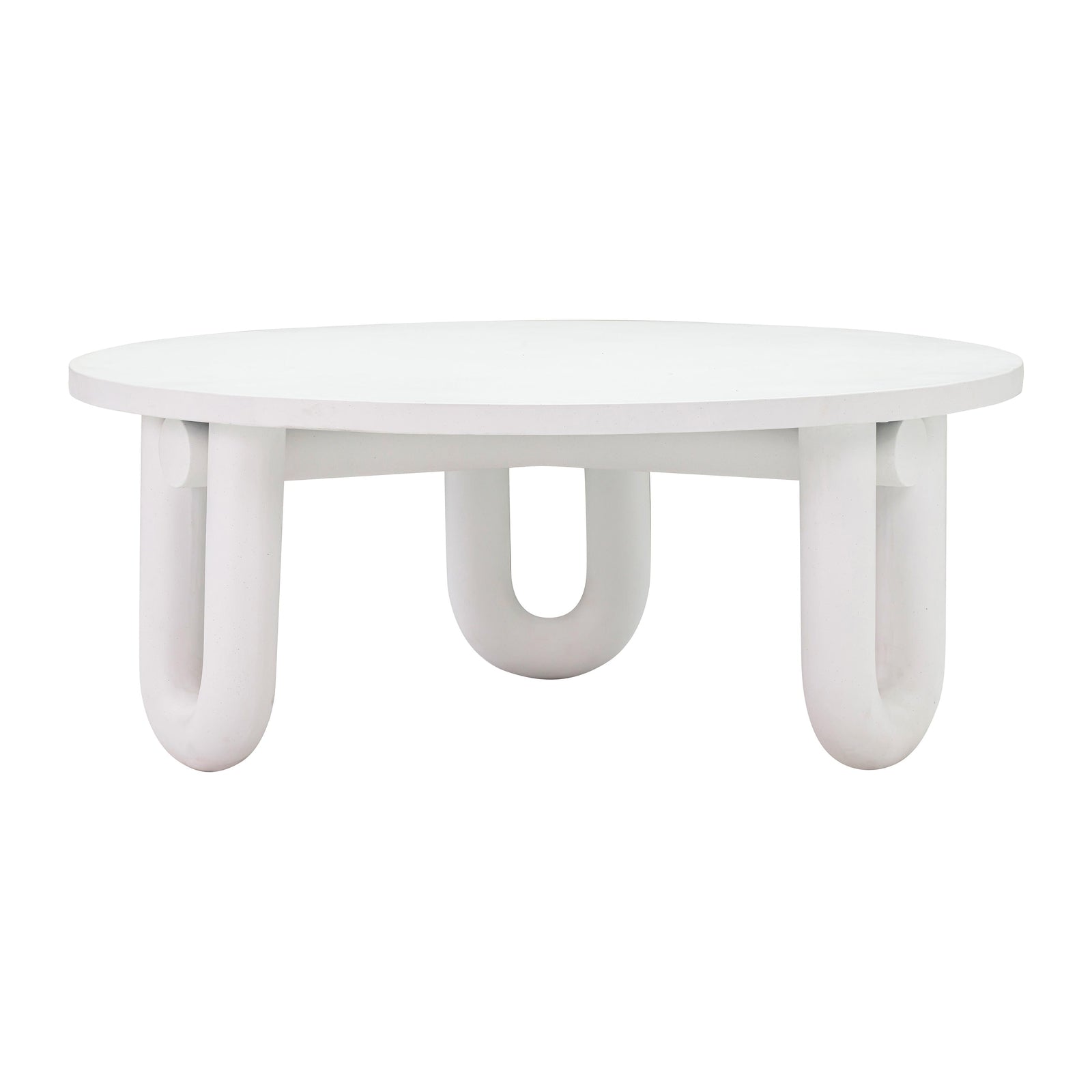 TOV Furniture Tildy Outdoor Concrete Coffee Table