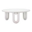 TOV Furniture Tildy Outdoor Concrete Coffee Table