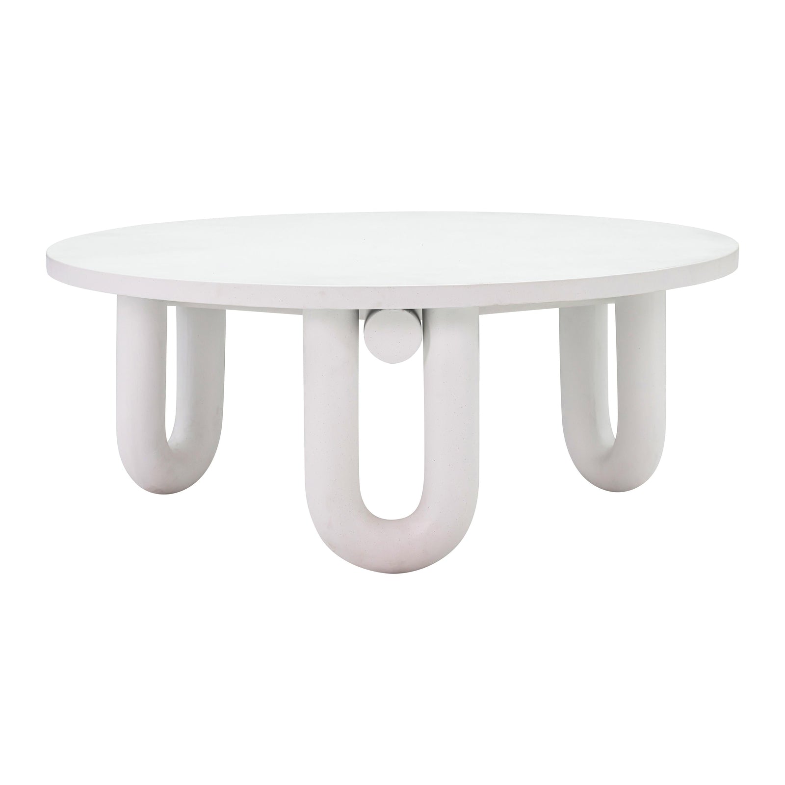 TOV Furniture Tildy Outdoor Concrete Coffee Table