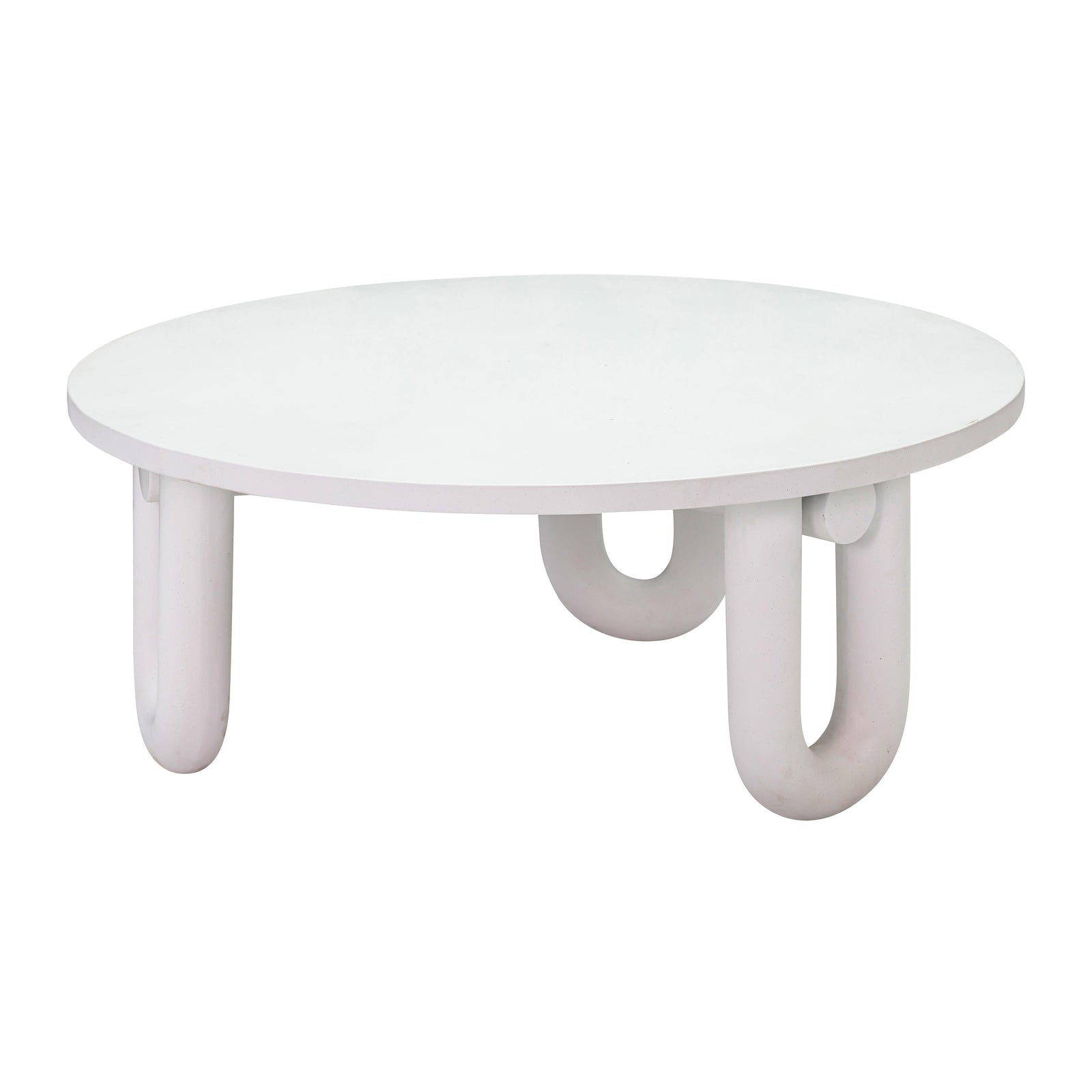 TOV Furniture Tildy Outdoor Concrete Coffee Table
