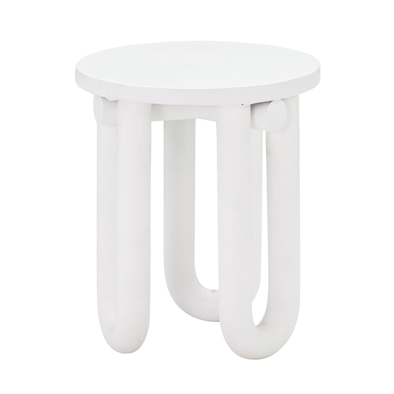 TOV Furniture Tildy Outdoor Concrete Side Table