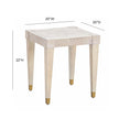 TOV Furniture Brandyss Burl End Table
