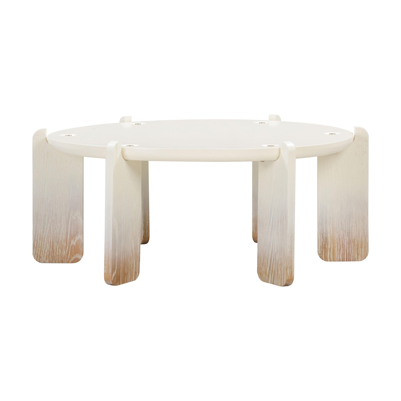 TOV Furniture Gloria Cream Oak Coffee Table