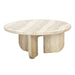 TOV Furniture Patrizia Outdoor Concrete Round Coffee Table