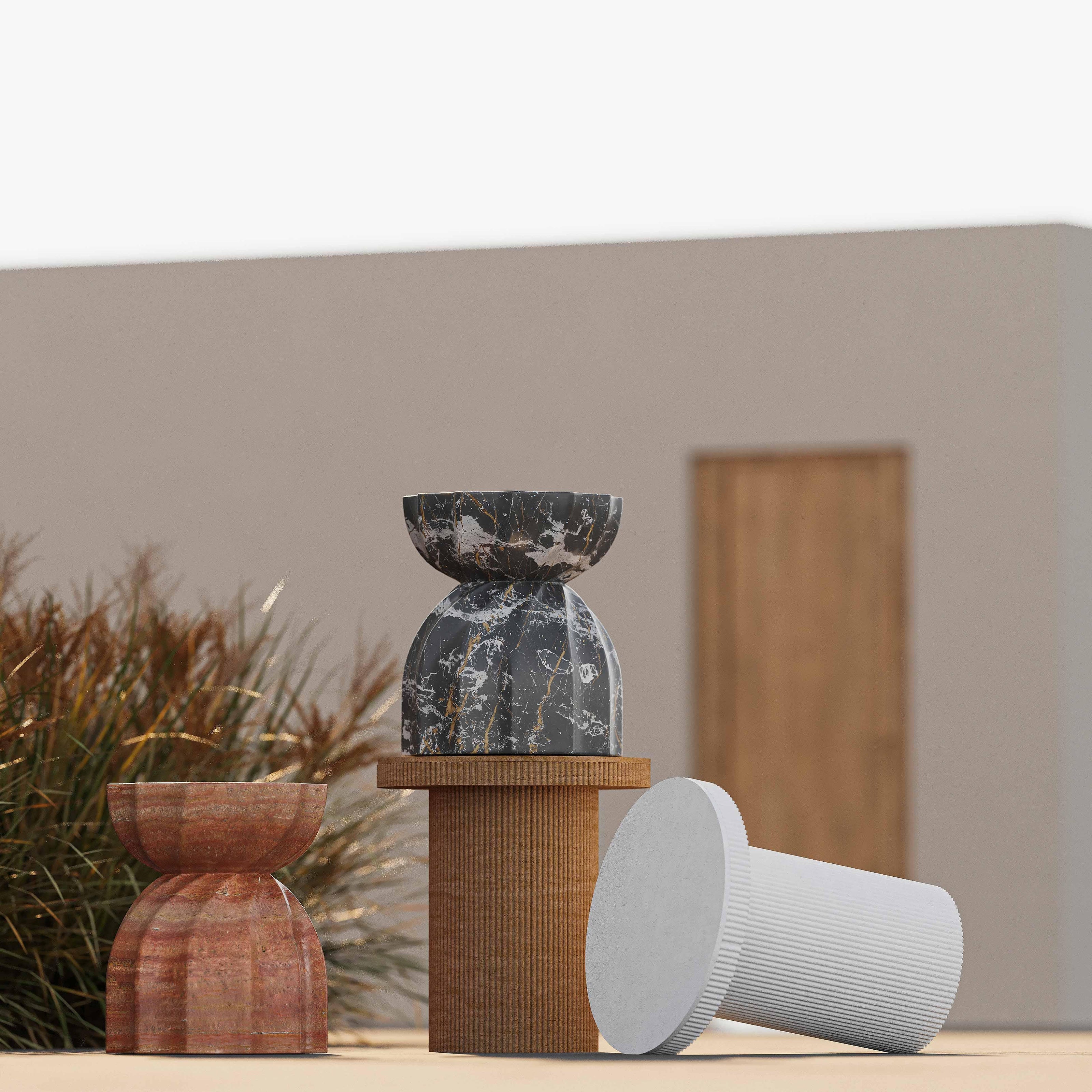 TOV Furniture Darcy Concrete Side Table