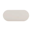 TOV Furniture Bella Cream Oval Coffee Table