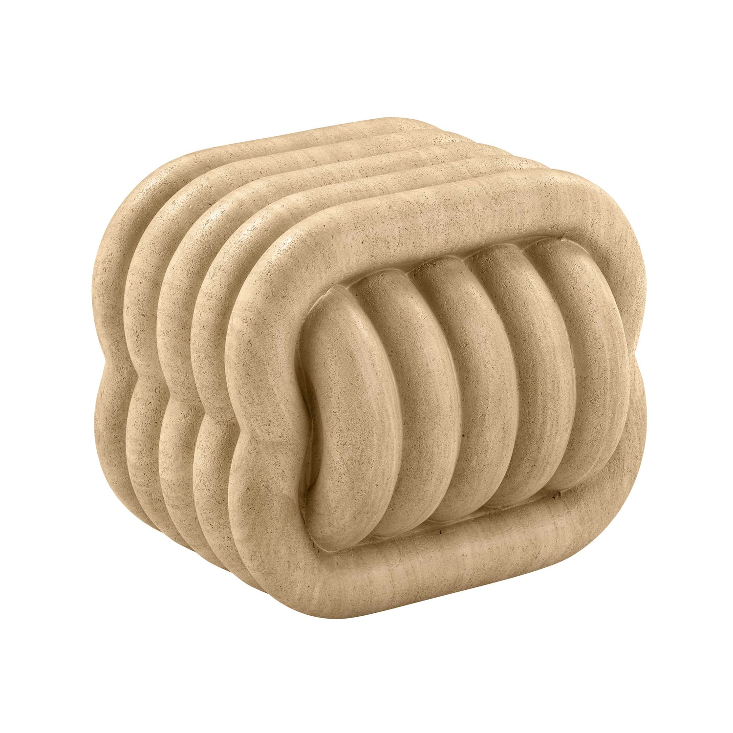 TOV Furniture Love Knot Indoor / Outdoor Accent Stool