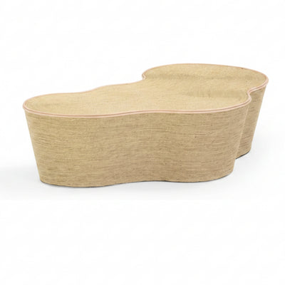 TOV Furniture Slab Natural Seagrass Coffee Table